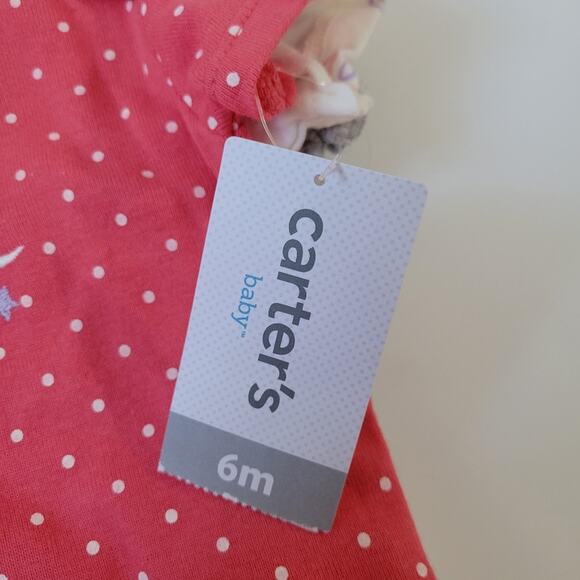 Carter's Baby Girl 5 Pack Princess Original Bodysuits Size 6 Months NWT - Picture 10 of 10